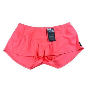 OISELLE Mac Roga Shorts Snap Pink Color Women's Size 12 NWT Running Workout